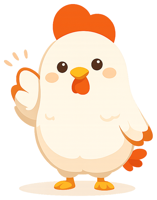 Hennie the Flockline mascot
