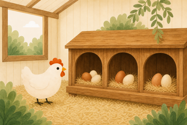 How Many Nesting Boxes Per Chicken? Simple Flock Math