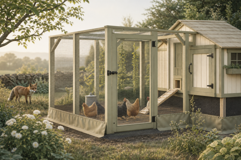 How to Protect Chickens from Foxes: Secure Housing and Habits