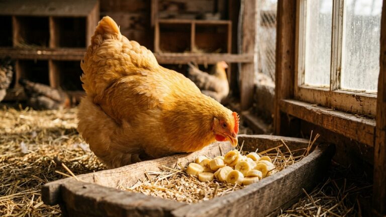 Can Chickens Eat Bananas? Peels, Portions & Safety