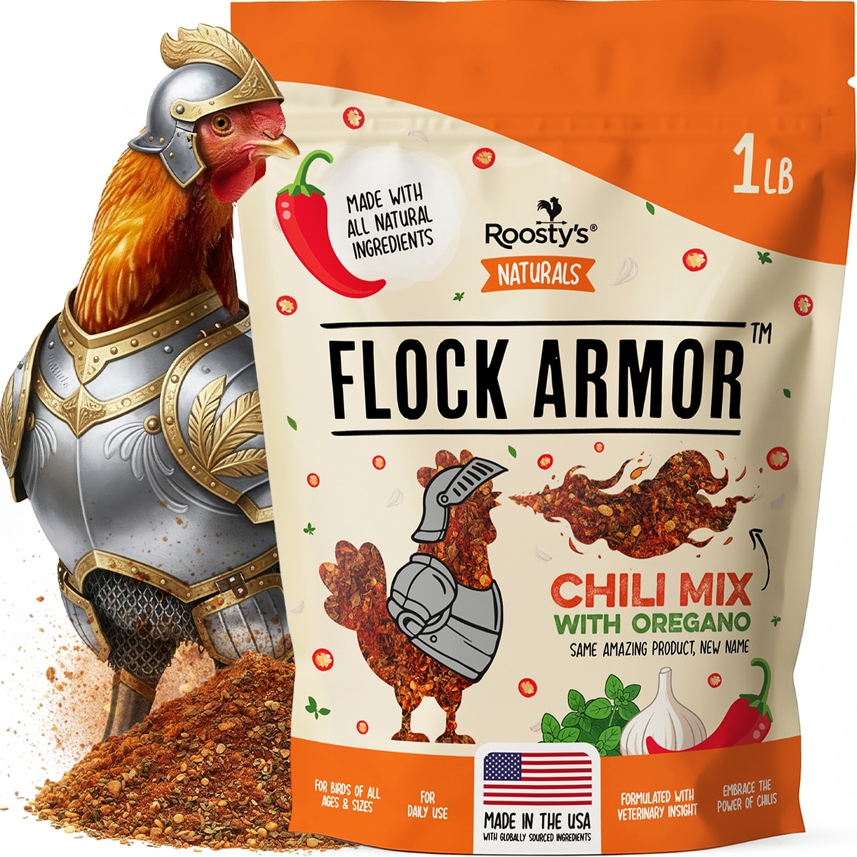 Roosty's Flock Armor Daily Herbal Tonic