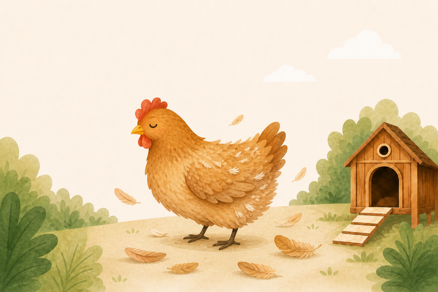 Flockline Learn diagram for chicken molting versus mite checks